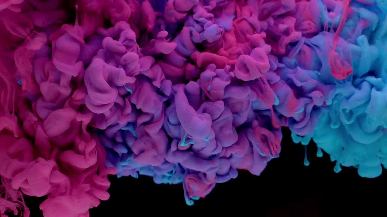 破裂的颜色