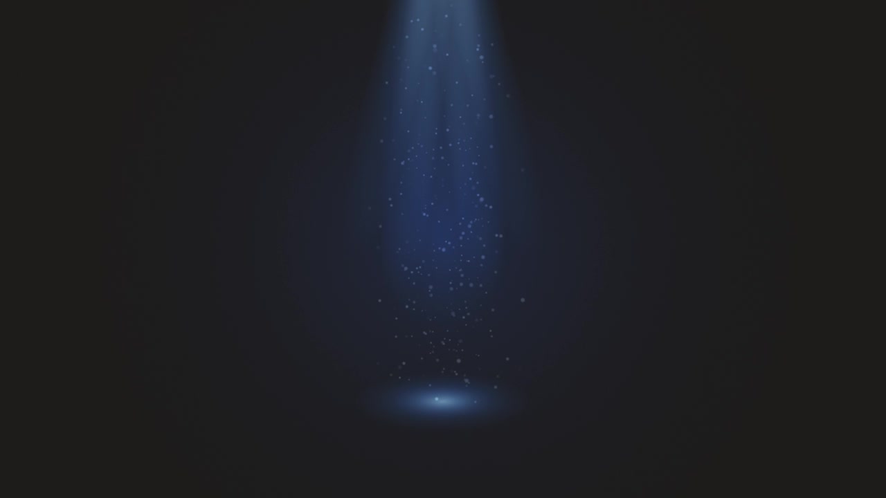 舞台灯光在演播室闪耀。大聚光灯从空中照亮了这景色。舞台上闪烁着光芒的灯光。所有的灯光都聚集在一个点上。表演艺术、俱乐部派对、灯光、活动、庆典、飞碟、瞬间移动的概念