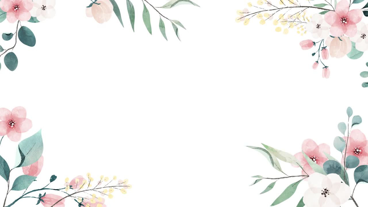 花卉幀背景?；ɑ軇赢嫳尘芭c復制空間。