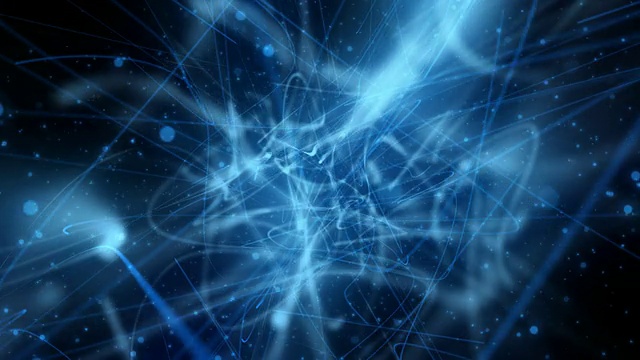 混乱移动:灯光曲线，粒子和闪光