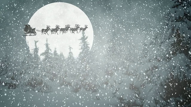 会飞的圣诞老人