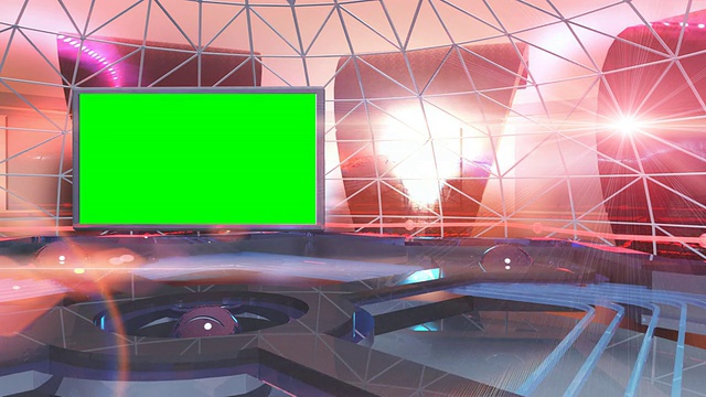 3 d電視演播室