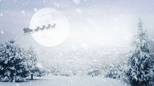 会飞的圣诞老人