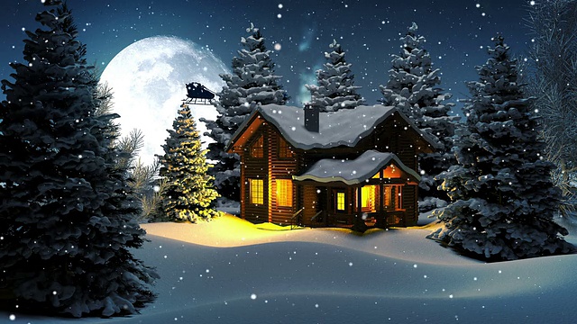 詳情圖-有圣誕老人的圣誕夜