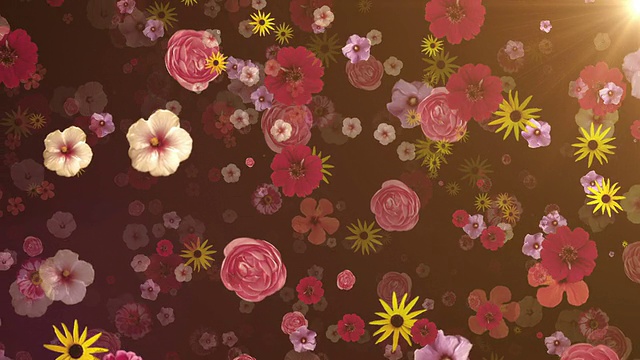 花开花(深色)-环