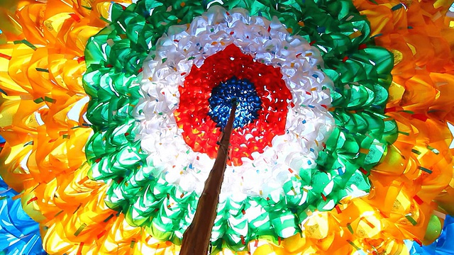 圆顶祈祷旗帜