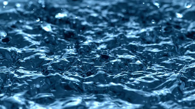 詳情圖-小水滴頑皮地打破平靜的水面