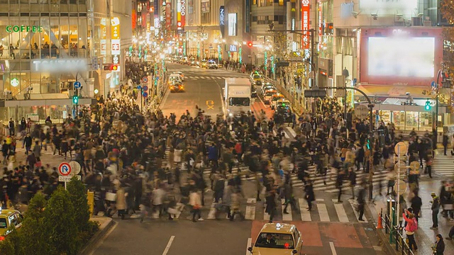 时间间隔:交通拥挤和行人