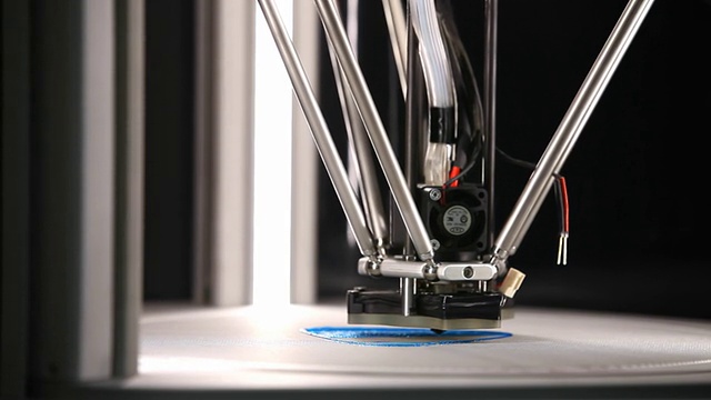 三维3D打印机的行动
