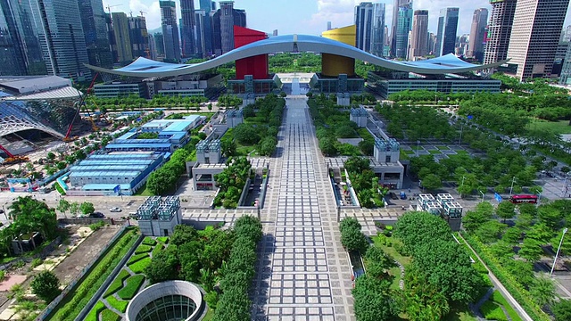 深圳鸟瞰图