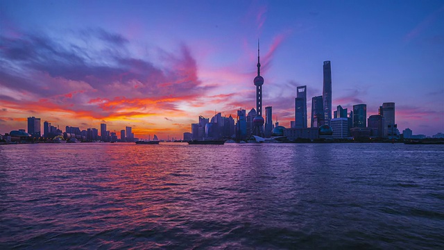 详情图-时光流逝——上海外滩日出