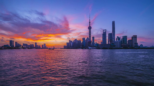 详情图-时光流逝——上海外滩日出