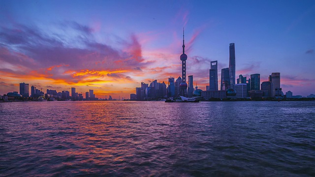 详情图-时光流逝——上海外滩日出