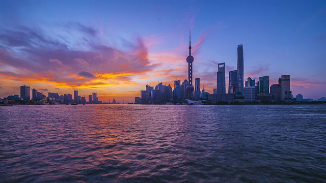 详情图-时光流逝——上海外滩日出