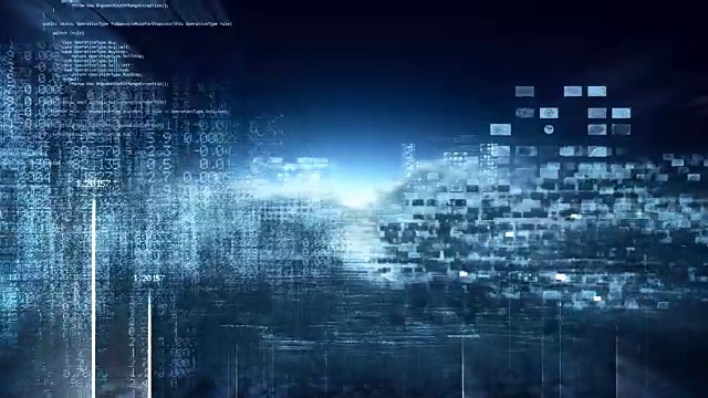 在信息云中飞翔。Loopable。