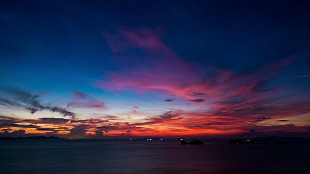 详情图-海上日落