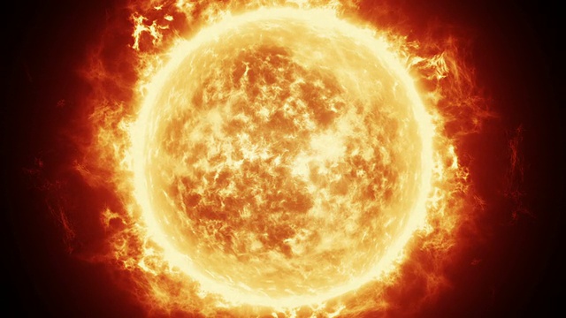 详情图-太阳与太阳耀斑动画