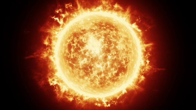 详情图-太阳与太阳耀斑动画