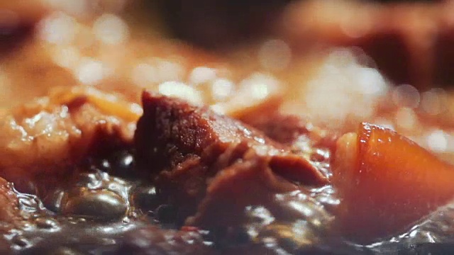 传统的中国食物红烧肉