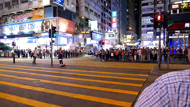 时间流逝——香港人很拥挤