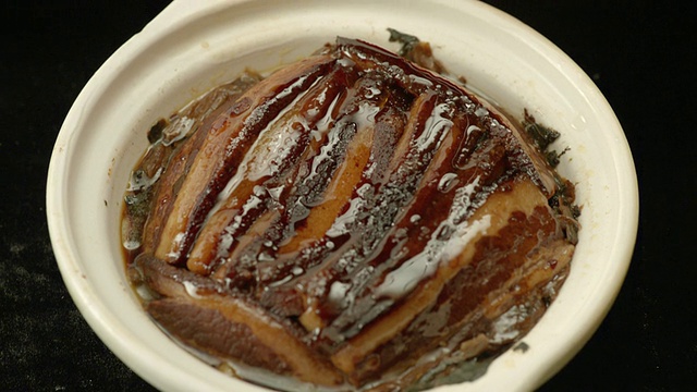 詳情圖-中國(guó)菜，清蒸五花肉配腌菜