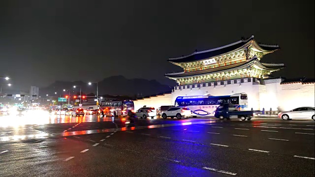韩国首尔市的交通状况