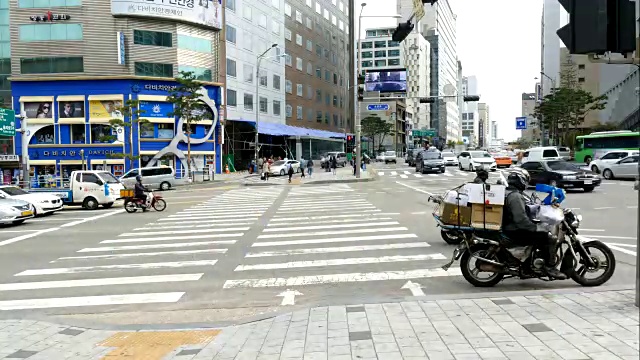 汉城的延时交通
