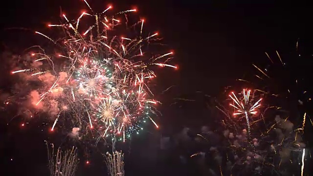 泰国新年烟花