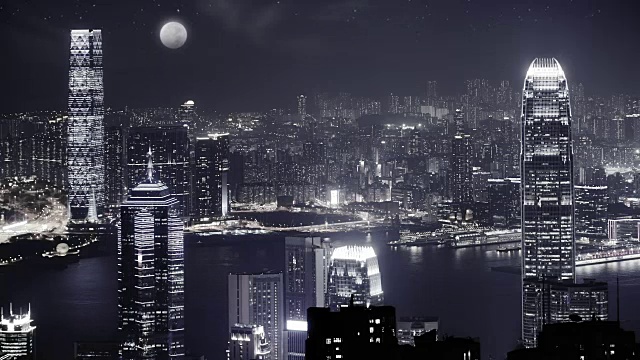 詳情圖-香港的城市