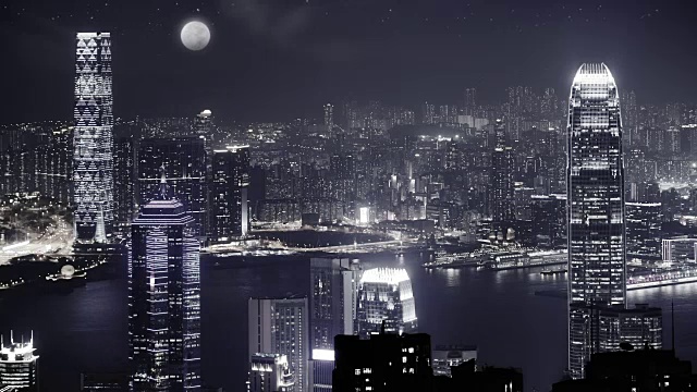 詳情圖-香港的城市