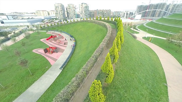 城市部分无人机航拍视频