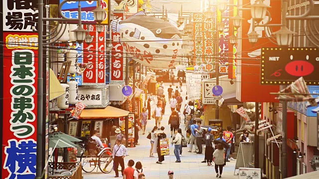 日本大阪Tsutenkaku大厦