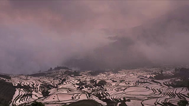 詳情圖-元陽梯田日出時(shí)間序列第二部分