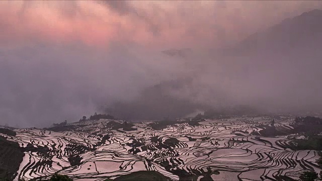 詳情圖-元陽梯田日出時(shí)間序列第二部分