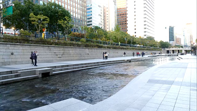 清溪川溪，首尔市