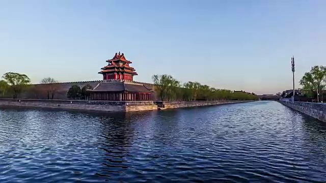 详情图-中国北京，2016年3月21日:中国北京，紫禁城角楼全景
