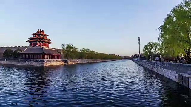 详情图-中国北京，2016年3月21日:中国北京，紫禁城角楼全景