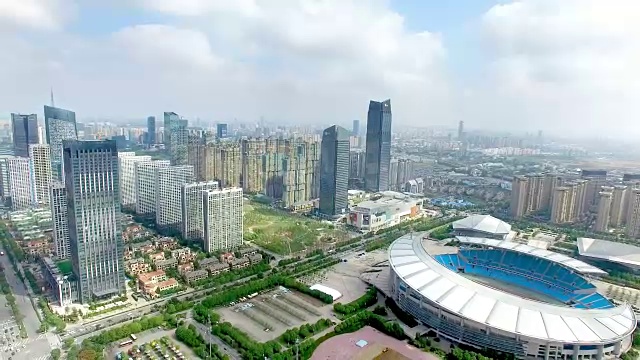 詳情圖-合肥的城市景觀和天際線