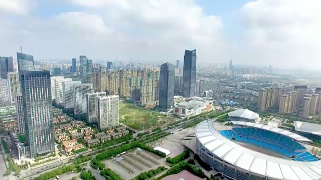 詳情圖-合肥的城市景觀和天際線