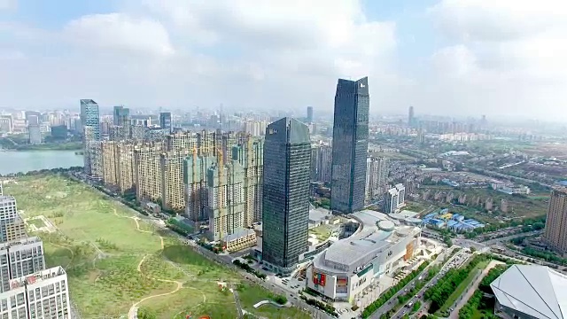 詳情圖-合肥的城市景觀和天際線