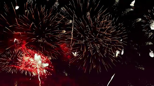 詳情圖-4K格式的煙花視頻