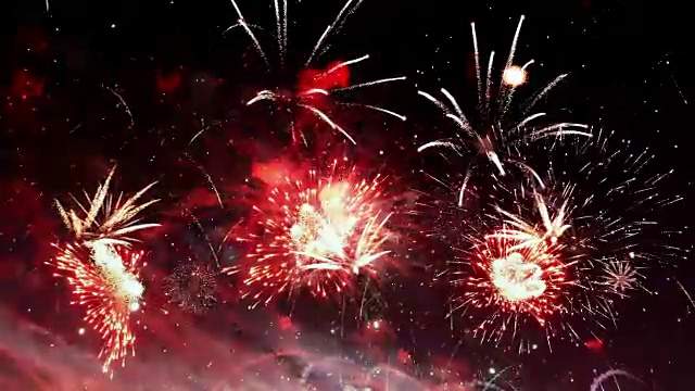 詳情圖-4K格式的煙花視頻
