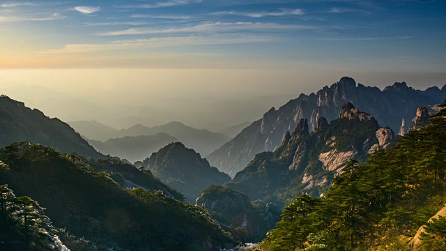 詳情圖-黃山，中國東部。