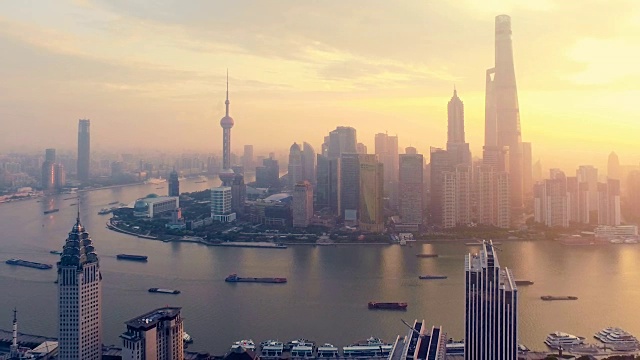 上海地标早间天线