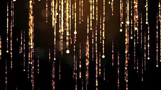 详情图-下落的粒子尾随金色