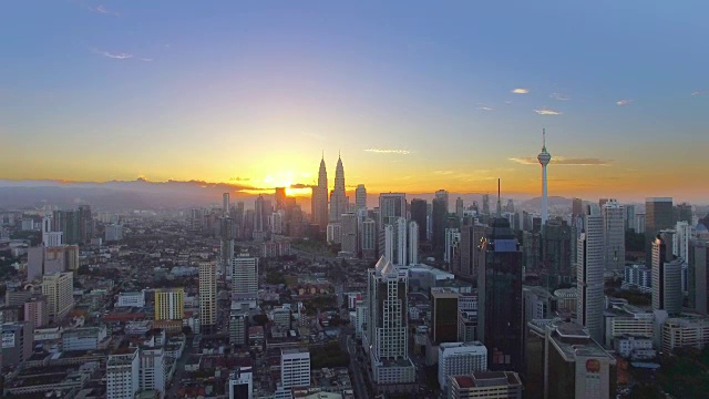 吉隆坡的现代建筑。