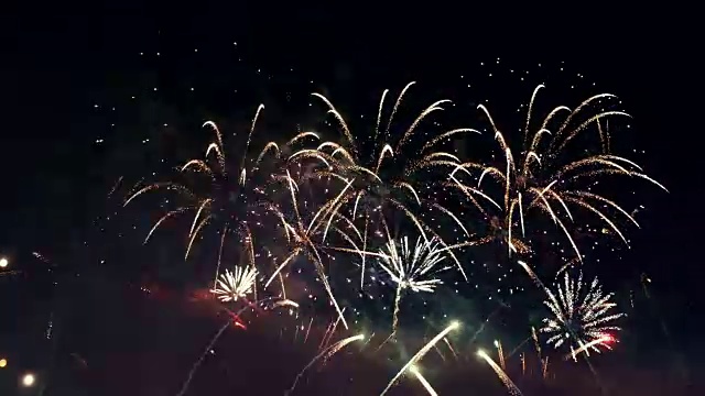 詳情圖-4K格式的煙花視頻