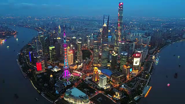 上海的夜晚