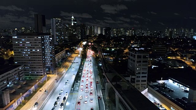 罗伯托马里尼奥大街(São Paulo)鸟瞰图