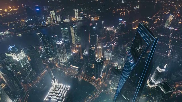 詳情圖-T/L,WS,HA,TD,Downtown,Shanghai,at,Night,/上海，中國